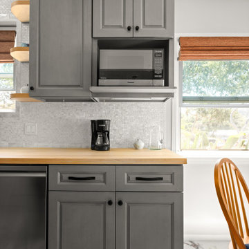 Farmhouse Kitchen & Laundry Remodel by NextGen Home Builders in Los Angeles, CA