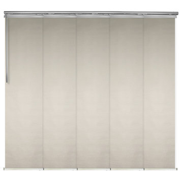 Stella 5-Panel Track Extendable Vertical Blinds 58-110"W