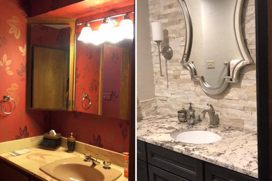 Transitional bathroom photo in Other