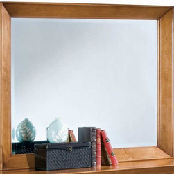 American Drew 181-020M Landscape Mirror- Maple Sterling Pointe - Makeup Mirrors