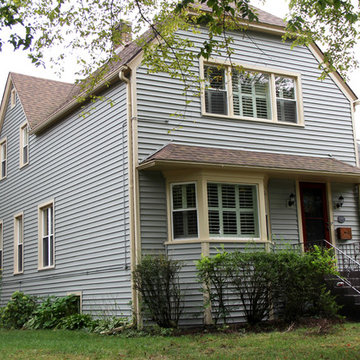 Evanston, IL Vinyl Siding by Mastic Colonial Exterior Remodel