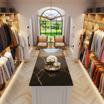 **CusReach-In & Walk-In Closet Design and Installation Services