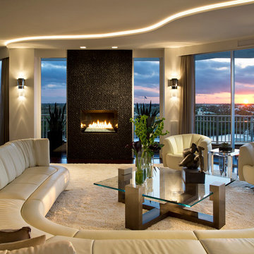Living Room, Fireplace