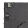 Handwoven Rattan Photo Frame, Black, Holds 5" x 7" Photo