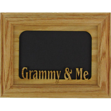 Grammy and Me Oak Picture Frame and Oak Matte, 5"x7"