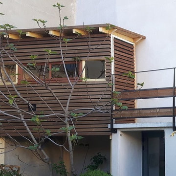 Extension en ossature bois
