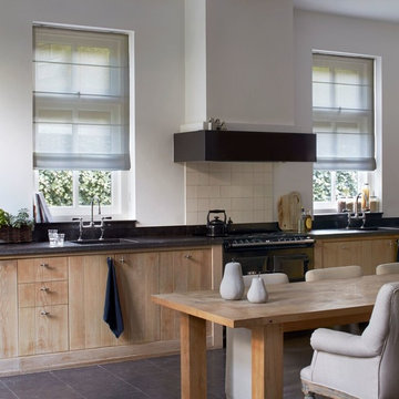 Roman Shades for Kitchens