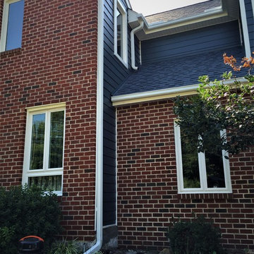 Installing James Hardie Evening Blue Planks in Glen Mills, PA