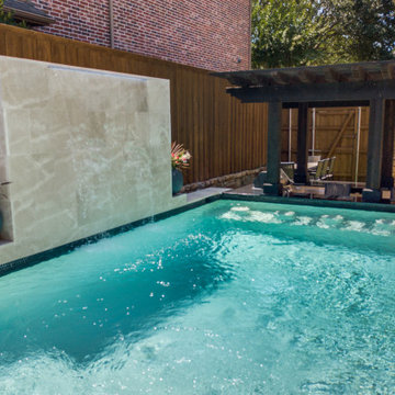 Straight-Line Pools
