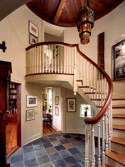 Curved Foyer Houzz