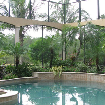 Lanai Landscape & Water Feature