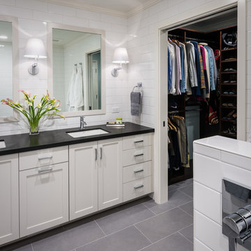 Curbless Walk-in Shower - Master Bathroom