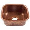 Orwell Copper 18" Single Bowl Undermount Kitchen Sink