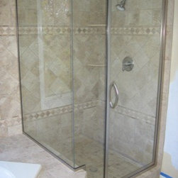Shower Doors and with Return Panels - Shower Doors