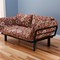 Spacely Futon Lounger | Rockin Around Fabric by Kodiak - Products