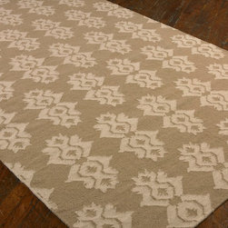 Spanish Trellis Area Rugs - Beige - Rugs