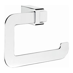 Secret Bath. Polished chrome large towel ring. Alice Collection. - Towel Rings