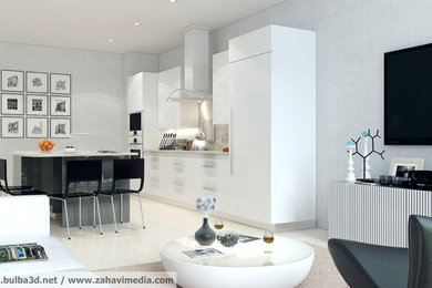Inspiration for a modern kitchen remodel in Los Angeles