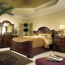 American Drew 791-313R-SET Cherry Grove Mansion Bed Set Cherry Grove - Beds