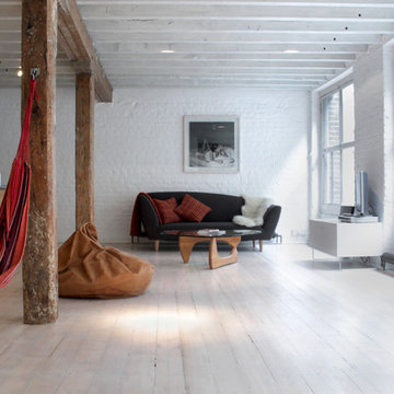 My Houzz: White and Bright Transformation of a Central London Loft