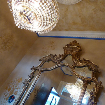 Gold Leaf Stencilling