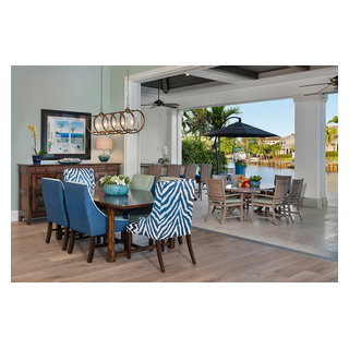 Waterfront Wonderland - Beach Style - Dining Room - Miami - by JMDG ...