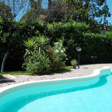 Fagiolo d’acqua in giardino