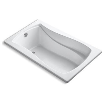 Kohler Mariposa 60" X 36" Drop-In Bath with Reversible Drain, White