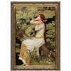 Ophelia, Baroque Antique Gold Frame 24x36