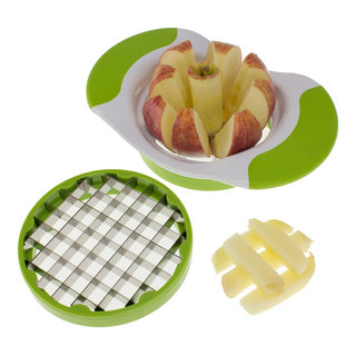 VEVOR Electric French Fry Cutter with 6mm 9mm 13mm and 8-Wedge