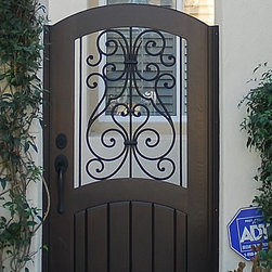 Designer Wood Gates - Home Fencing And Gates