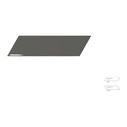 Chevronwall Dark Grey Left/Right - Tile