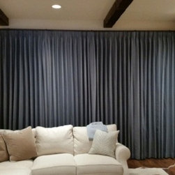 Custom Designed Draperies - Window Treatments