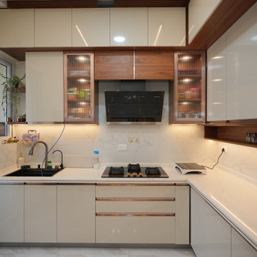 Kitchen Interior Design Preview | Concorde Auriga | Sujith Kumar House