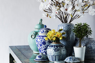 This is an example of a traditional dining room in London.