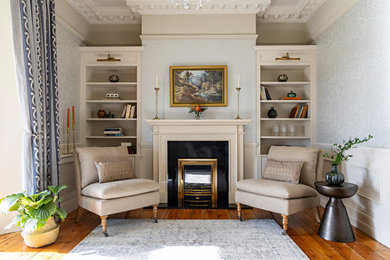 Classic living room in Dublin.