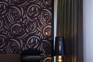 Example of a minimalist home design design in Other