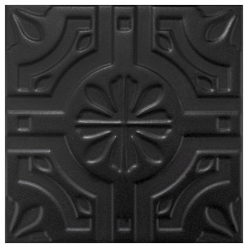 Triplex Real Black Ceramic Wall Tile