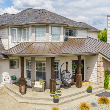 Modern Farmhouse Metal Combo Roof in Orting, WA