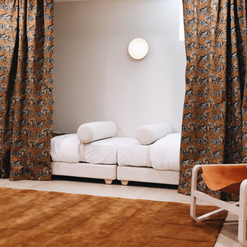 Contemporary Kansas City Basement Finish