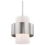 Hudson Valley Lighting - Hudson Valley Lighting 8615-PN Corinth One Light Large Pendant - Warranty:  Manufacturer WarrCorinth One Light La Polished NickelUL: Suitable for damp locations Energy Star Qualified: n/a ADA Certified: n/a  *Number of Lights: Lamp: 1-*Wattage:100w E26 Medium Base bulb(s) *Bulb Included:No *Bulb Type:E26 Medium Base *Finish Type:Polished Nickel
