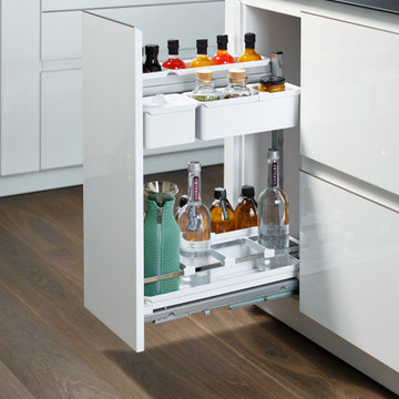 Dispensa Junior III - Ancho 300 a 600mm - Sistema Youboxx blanco