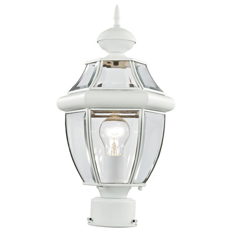 Monterey Outdoor Post Head, White