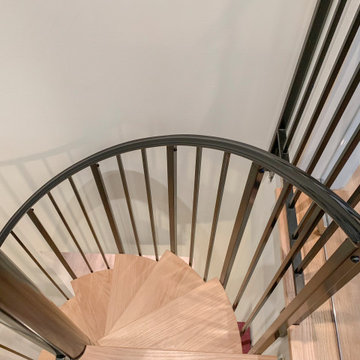Project #62 | Metal & Wood Custom Spiral