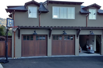 This is an example of a contemporary garage in San Francisco.