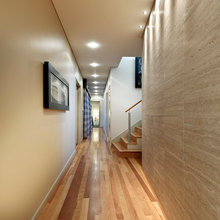 Interior wall surfaces