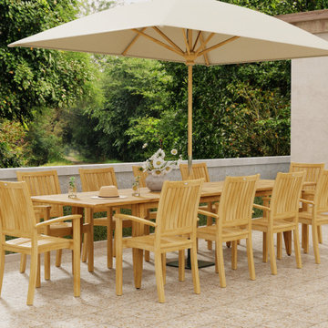 Laguna Sussex 11pc Teak Dining Set