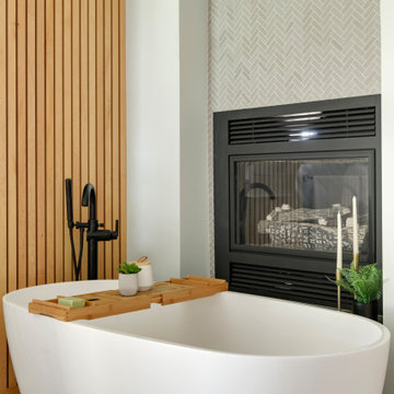 Indulgent Bathroom Remodel | Mahtomedi, MN | White Birch Design