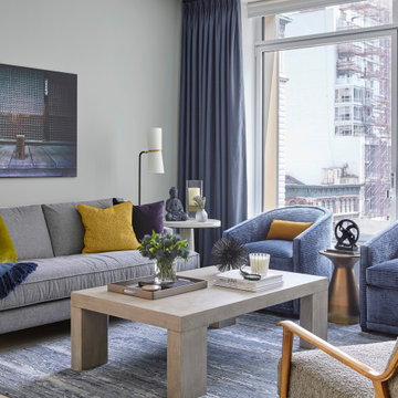 Financiers Pied-à-Terre: Living Room