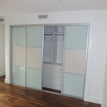 Closet with Sliding Doors